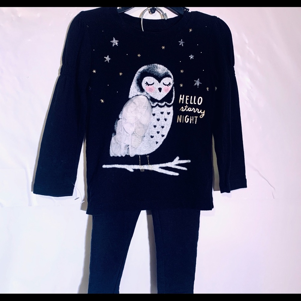 Joe Fresh 3D Embellished Lounge Set, Sz 3